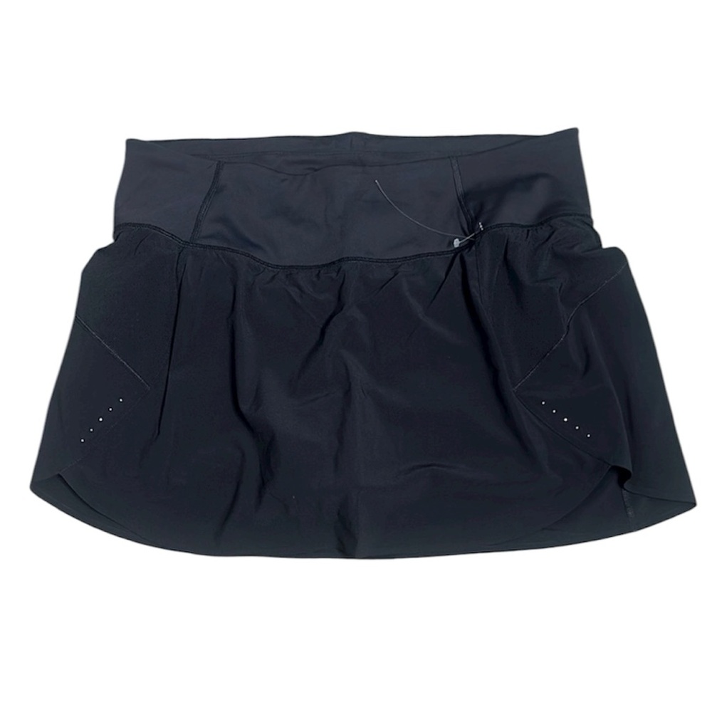 Athleta run with it 14 skort Black  Skirt  size 3xnew with out tags gym wo…